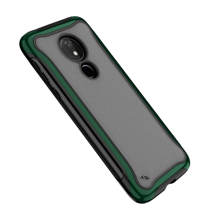 For Motorola Moto G7 Power Blade Series Transparent AcrylicProtective Case