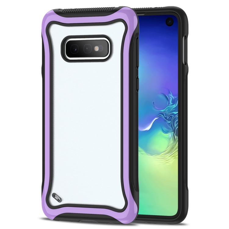For Galaxy S10e Blade Series Transparent AcrylicProtective Case