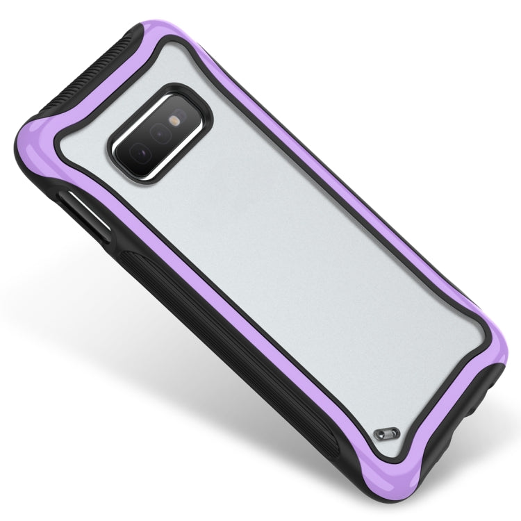 For Galaxy S10e Blade Series Transparent AcrylicProtective Case