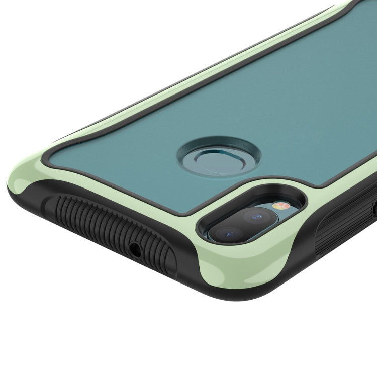 For Galaxy A10s Blade Series Transparent AcrylicProtective Case