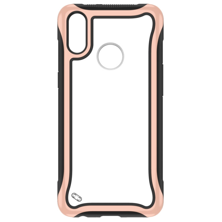 For Galaxy A10s Blade Series Transparent AcrylicProtective Case