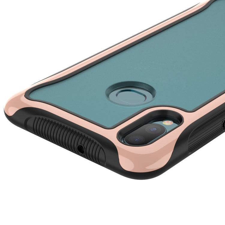 For Galaxy A10s Blade Series Transparent AcrylicProtective Case