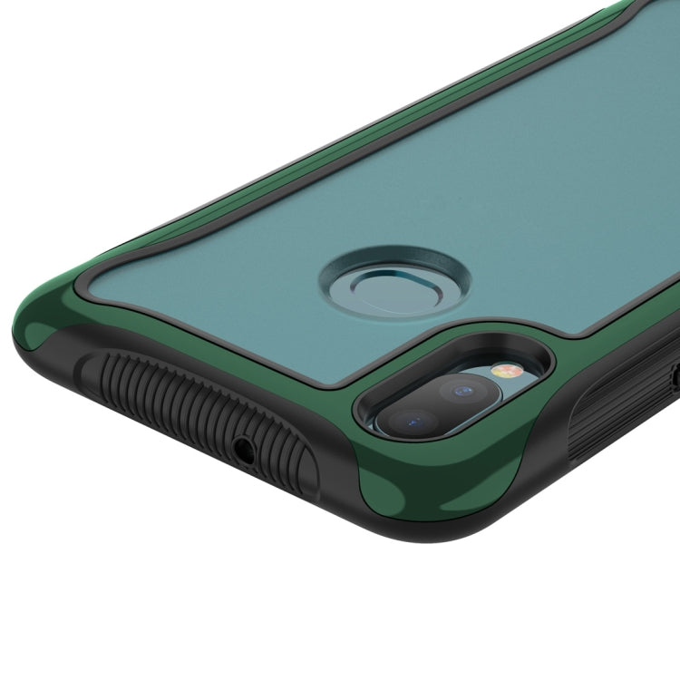 For Galaxy A10s Blade Series Transparent AcrylicProtective Case