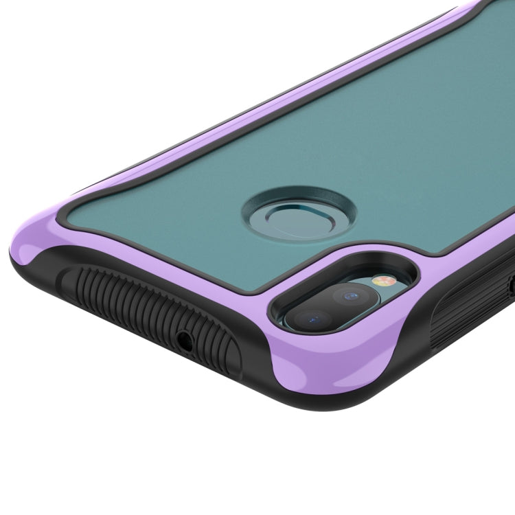 For Galaxy A10s Blade Series Transparent AcrylicProtective Case