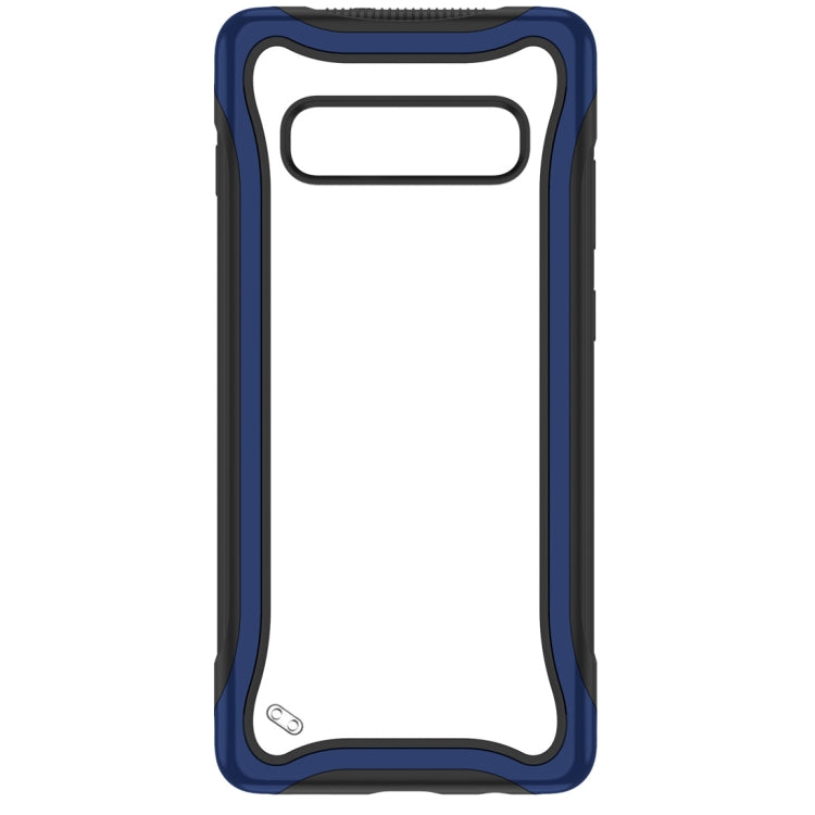 For Galaxy S10+ Blade Series Transparent AcrylicProtective Case