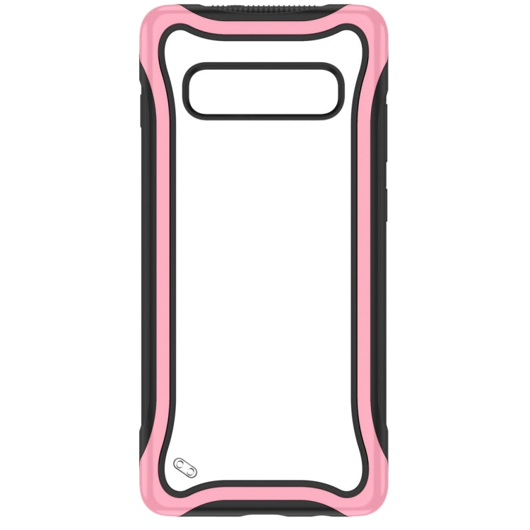 For Galaxy S10+ Blade Series Transparent AcrylicProtective Case