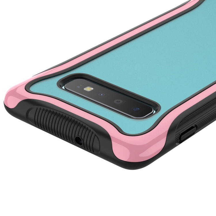 For Galaxy S10+ Blade Series Transparent AcrylicProtective Case