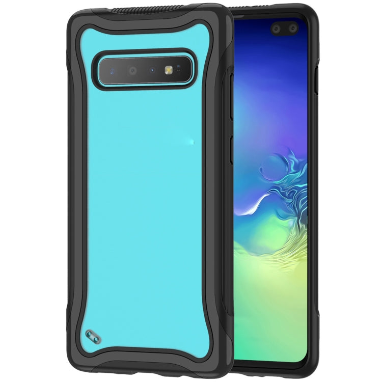 For Galaxy S10+ Blade Series Transparent AcrylicProtective Case
