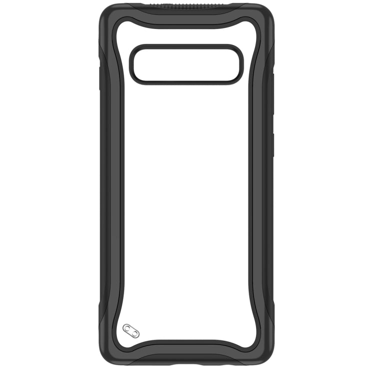 For Galaxy S10+ Blade Series Transparent AcrylicProtective Case