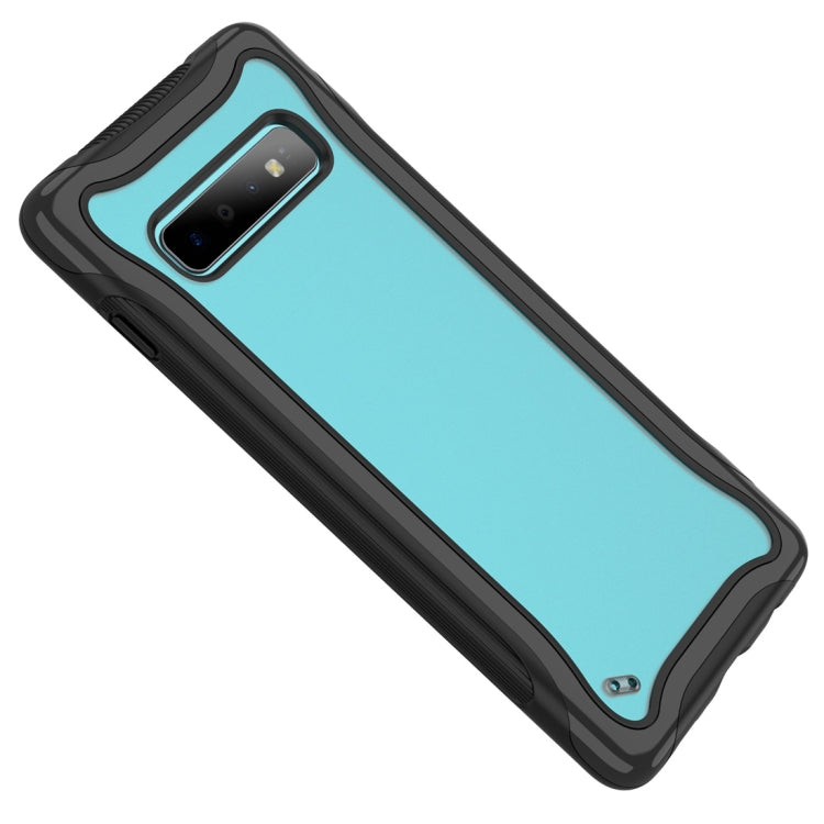 For Galaxy S10+ Blade Series Transparent AcrylicProtective Case