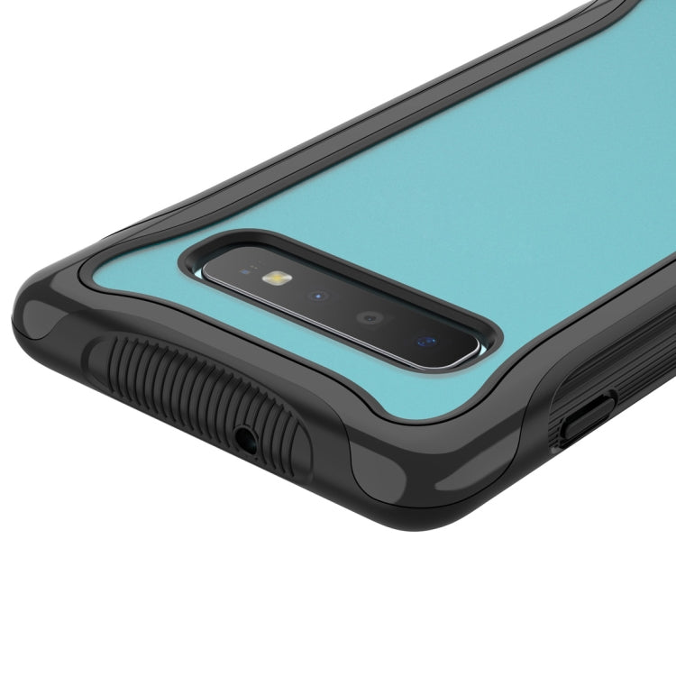 For Galaxy S10+ Blade Series Transparent AcrylicProtective Case