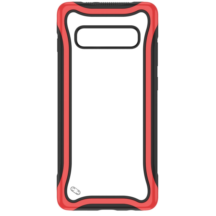 For Galaxy S10+ Blade Series Transparent AcrylicProtective Case