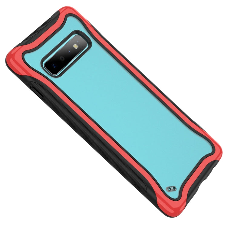 For Galaxy S10+ Blade Series Transparent AcrylicProtective Case