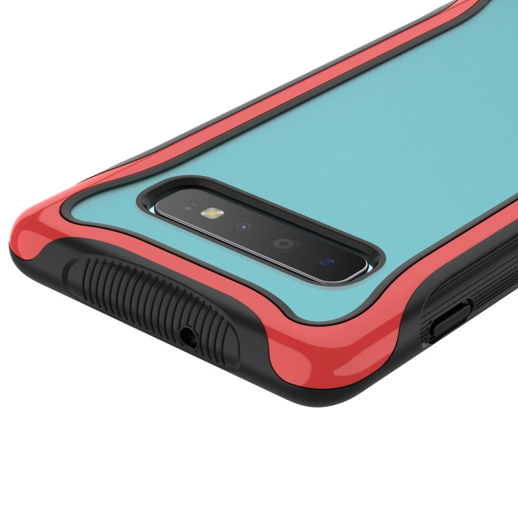 For Galaxy S10+ Blade Series Transparent AcrylicProtective Case