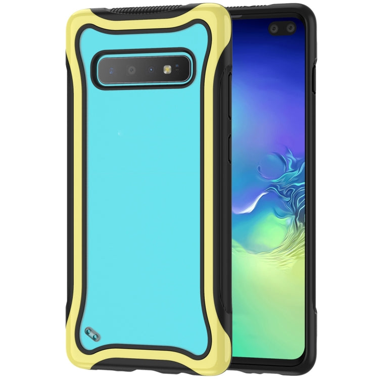 For Galaxy S10+ Blade Series Transparent AcrylicProtective Case