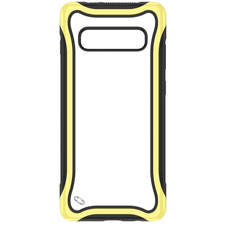 For Galaxy S10+ Blade Series Transparent AcrylicProtective Case
