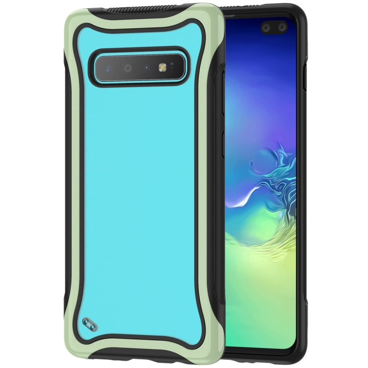 For Galaxy S10+ Blade Series Transparent AcrylicProtective Case