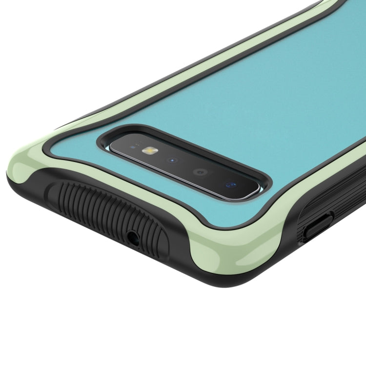 For Galaxy S10+ Blade Series Transparent AcrylicProtective Case