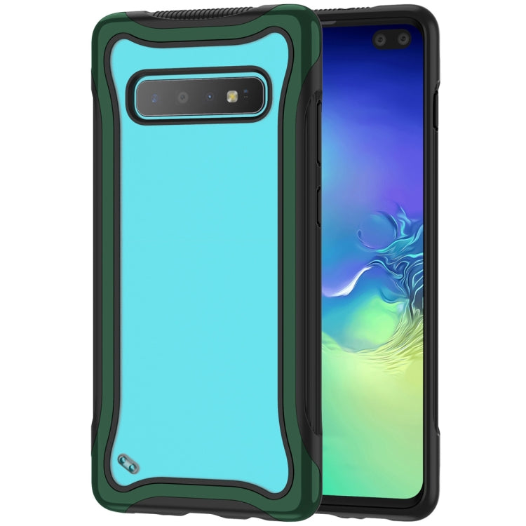 For Galaxy S10+ Blade Series Transparent AcrylicProtective Case