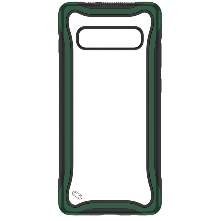 For Galaxy S10+ Blade Series Transparent AcrylicProtective Case