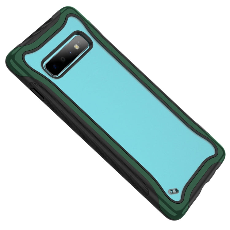 For Galaxy S10+ Blade Series Transparent AcrylicProtective Case