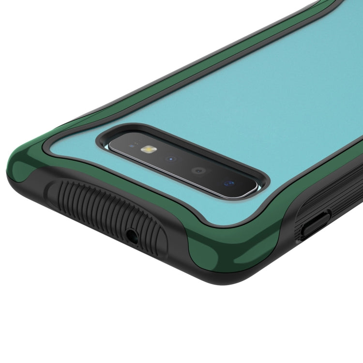For Galaxy S10+ Blade Series Transparent AcrylicProtective Case