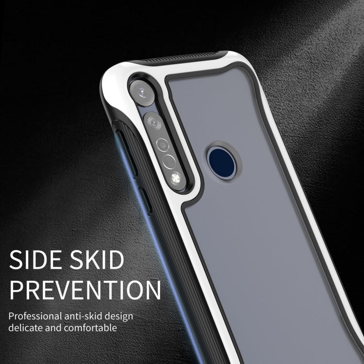 For Motorola Moto G8 Plus Blade Series Transparent AcrylicProtective Case