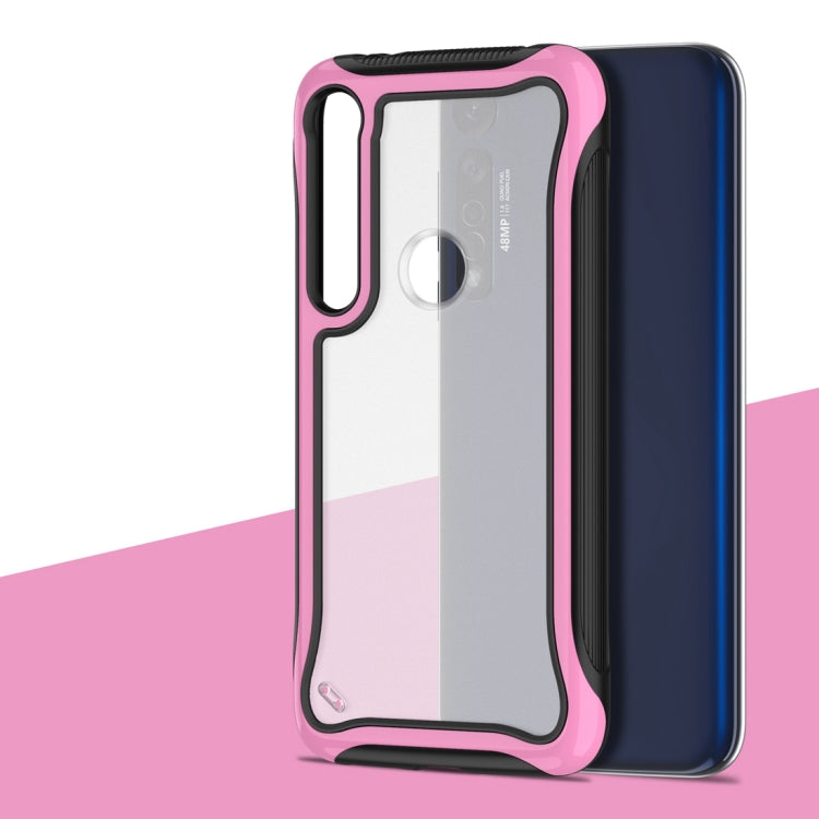 For Motorola Moto G8 Plus Blade Series Transparent AcrylicProtective Case