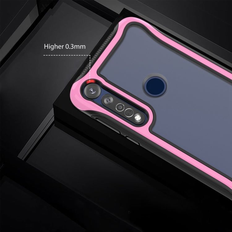 For Motorola Moto G8 Plus Blade Series Transparent AcrylicProtective Case