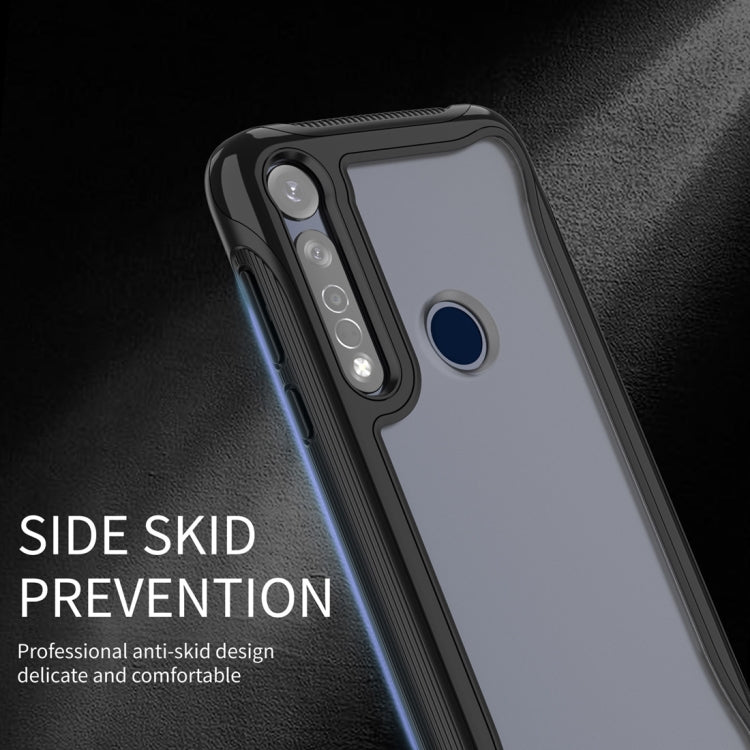 For Motorola Moto G8 Plus Blade Series Transparent AcrylicProtective Case