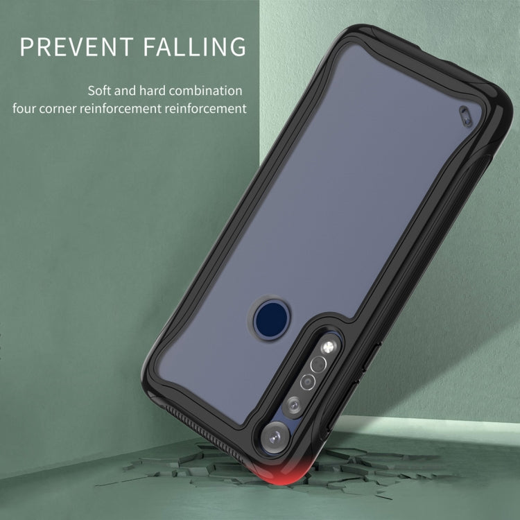 For Motorola Moto G8 Plus Blade Series Transparent AcrylicProtective Case