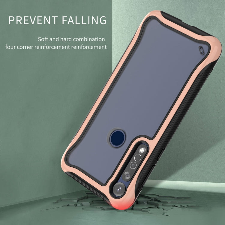 For Motorola Moto G8 Plus Blade Series Transparent AcrylicProtective Case