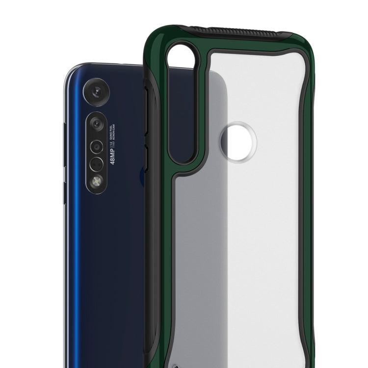 For Motorola Moto G8 Plus Blade Series Transparent AcrylicProtective Case