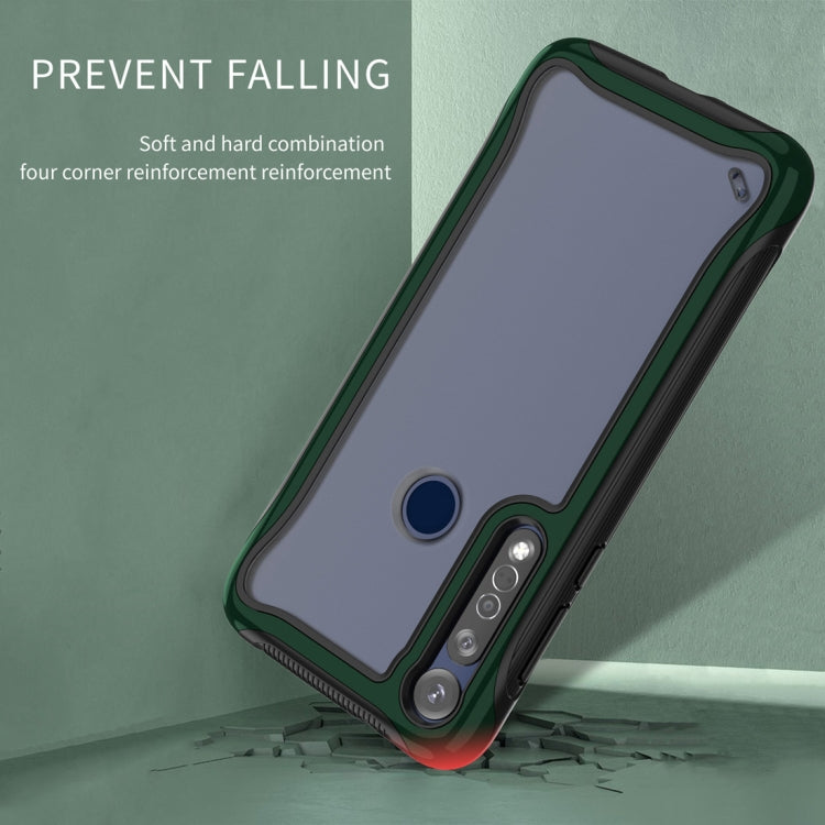 For Motorola Moto G8 Plus Blade Series Transparent AcrylicProtective Case