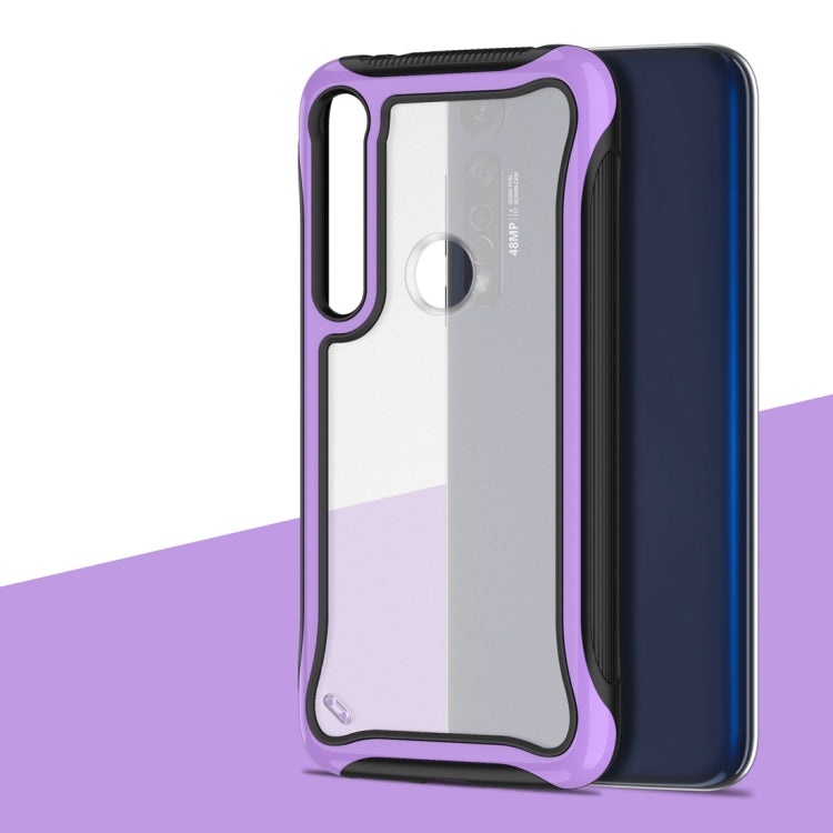 For Motorola Moto G8 Plus Blade Series Transparent AcrylicProtective Case