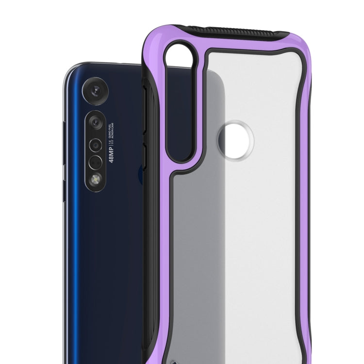 For Motorola Moto G8 Plus Blade Series Transparent AcrylicProtective Case