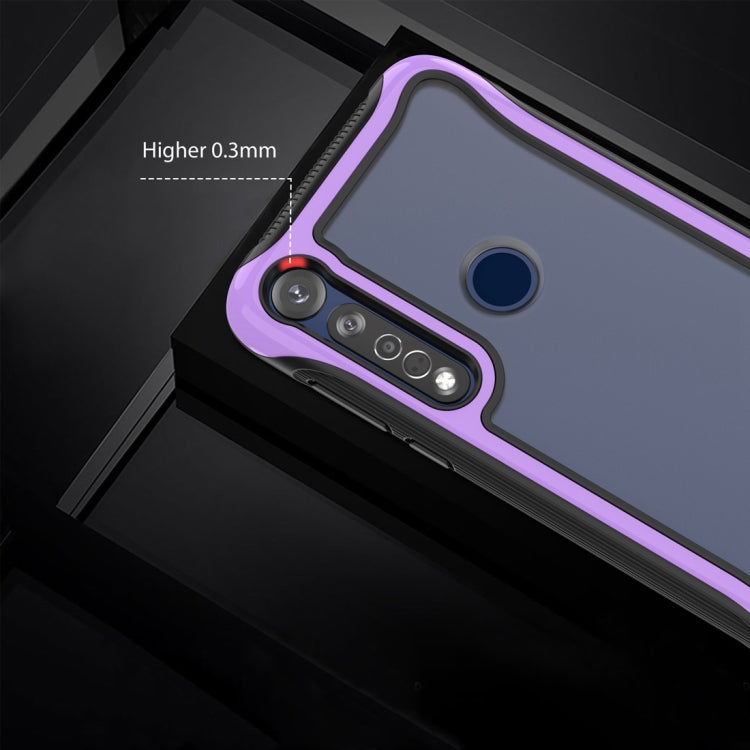 For Motorola Moto G8 Plus Blade Series Transparent AcrylicProtective Case