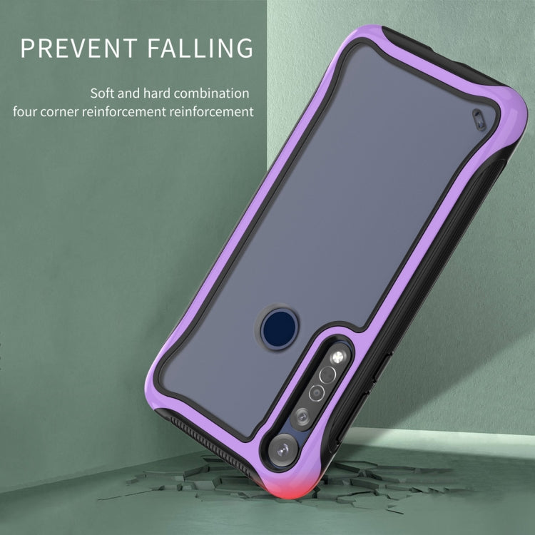 For Motorola Moto G8 Plus Blade Series Transparent AcrylicProtective Case