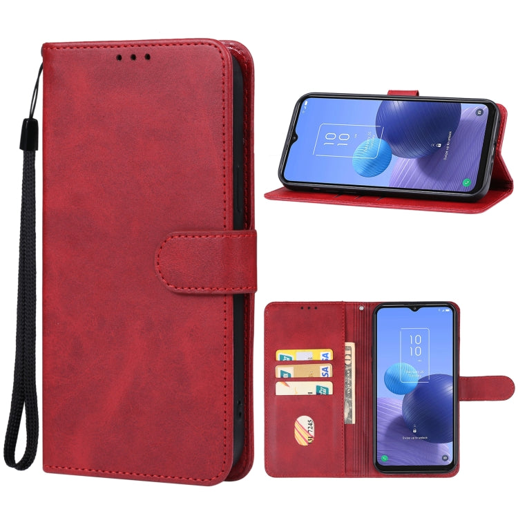 For TCL 408 Leather Phone Case