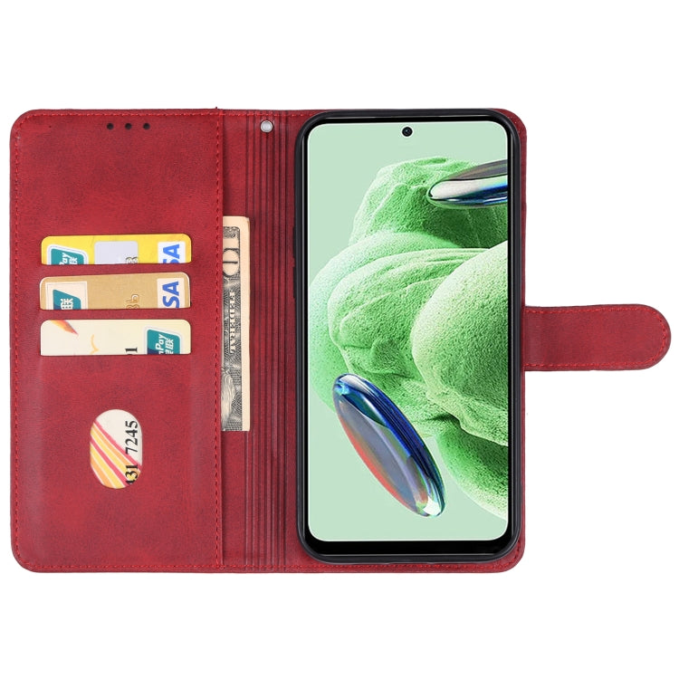 For Xiaomi Redmi Note 12 Global 5G Leather Phone Case