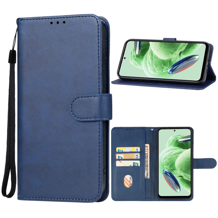 For Xiaomi Redmi Note 12 Global 5G Leather Phone Case