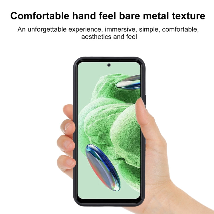 For Xiaomi Redmi Note 12 Global 5G TPU Phone Case(Black)