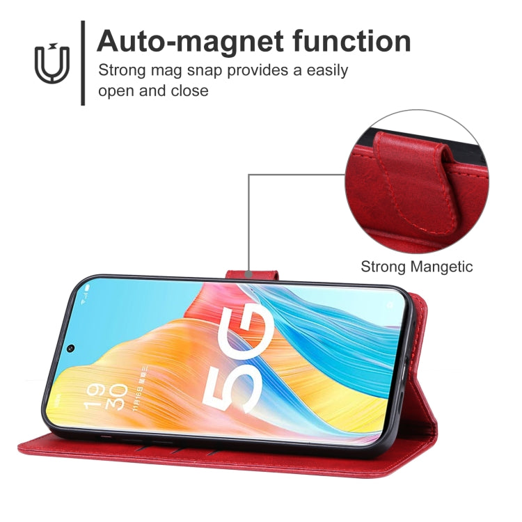 For OPPO Reno8 T 5G Leather Phone Case