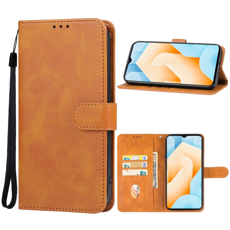 For vivo iQOO U6 Leather Phone Case