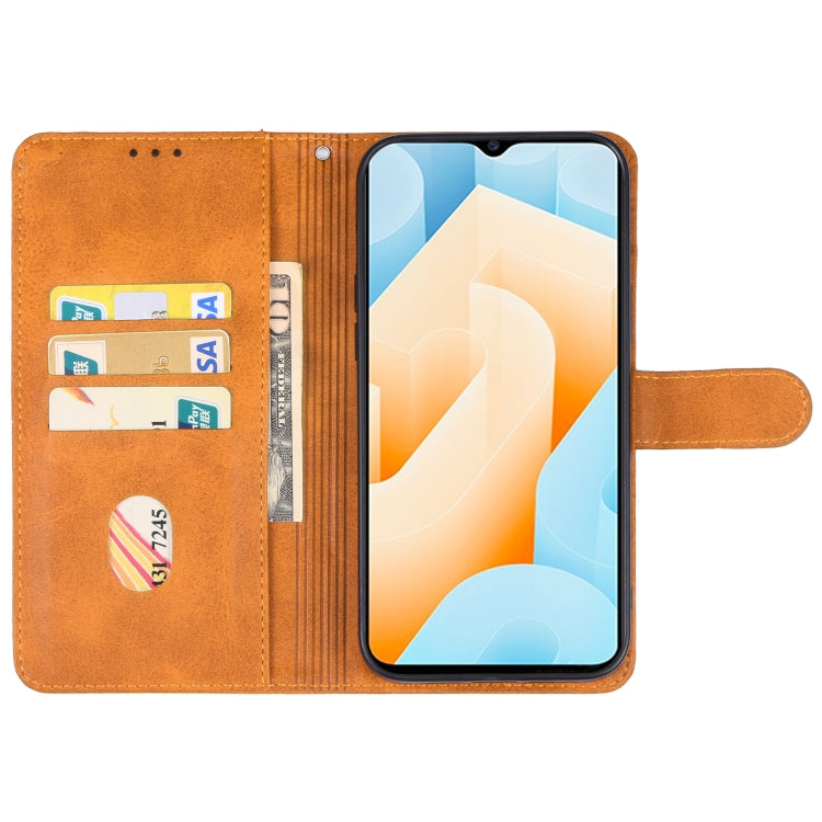 For vivo iQOO U6 Leather Phone Case