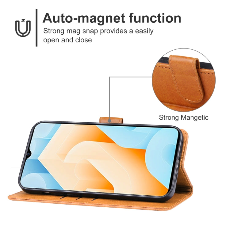 For vivo iQOO U6 Leather Phone Case