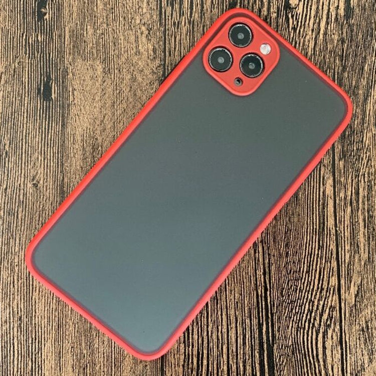 For iPhone 11 Shockproof Frosted TPU + PC Protective Case