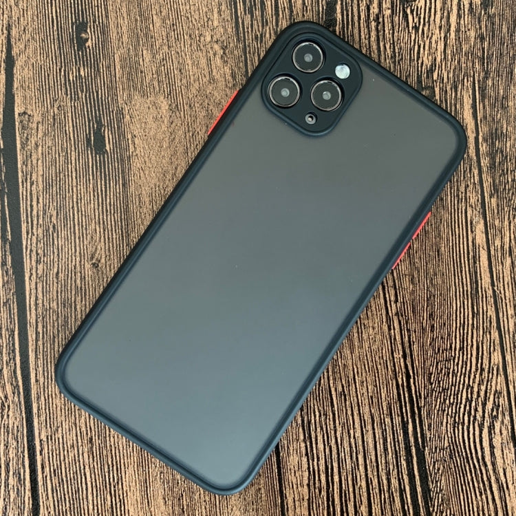 For iPhone 11 Shockproof Frosted TPU + PC Protective Case