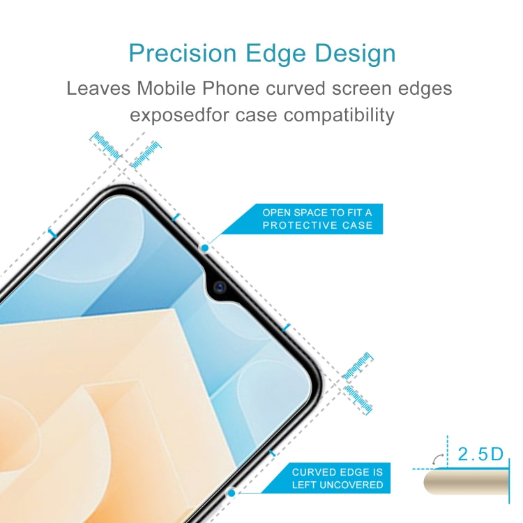 For vivo iQOO U6 10 PCS 0.26mm 9H 2.5D Tempered Glass Film