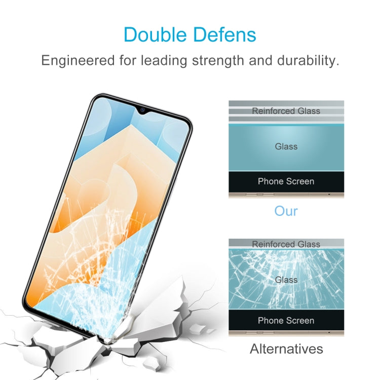 For vivo iQOO U6 10 PCS 0.26mm 9H 2.5D Tempered Glass Film